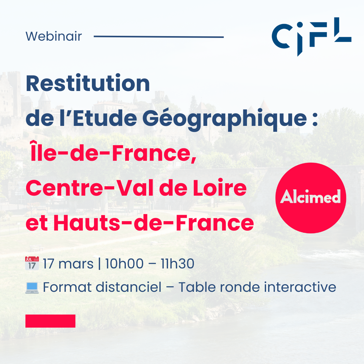 Restitution de l&rsquo;&eacute;tude g&eacute;ographique : &Icirc;le-de-France, Centre-Val de Loire et Hauts-de-France