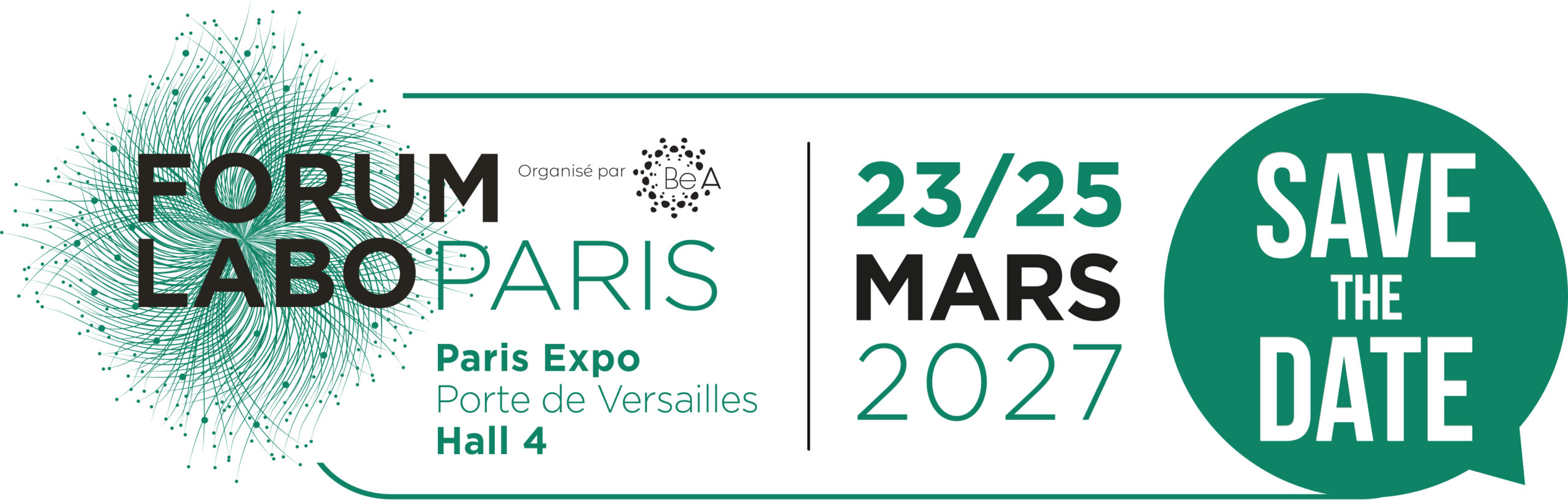 Save the date Forum LABO Paris 2027