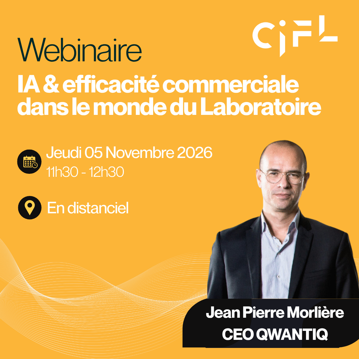 Webinaire "IA &amp; efficacit&eacute; commerciale dans le monde du laboratoire" - Commerciaux